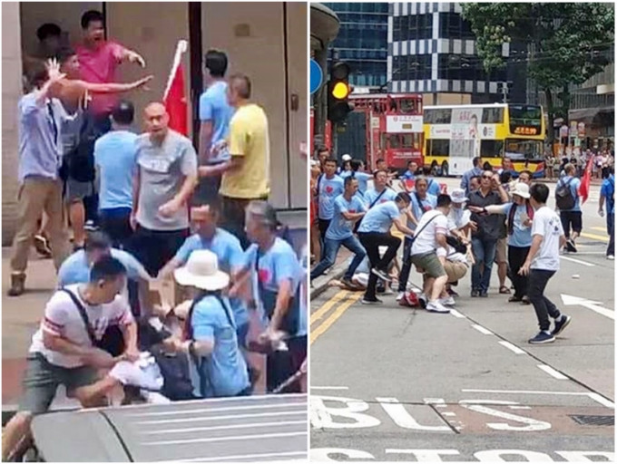 《环球时报》指在中央支持下，香港特区政府和警队依靠爱国爱港群众控制局面的能力得到更充分的显现。资料图片