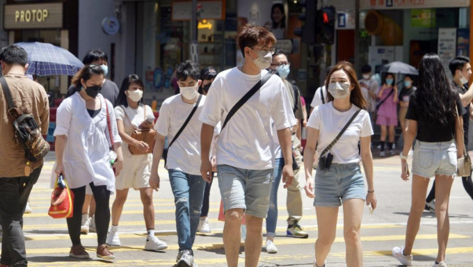 酷热天气警告现正生效。资料图片