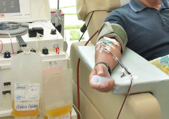 東區醫院呼籲市民參加10月30日捐血日。資料圖片