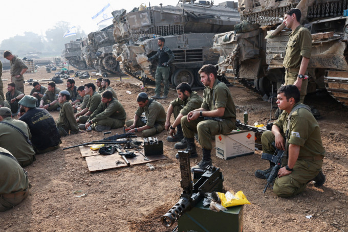 以軍宣布將從加沙撤走數千士兵。路透社
