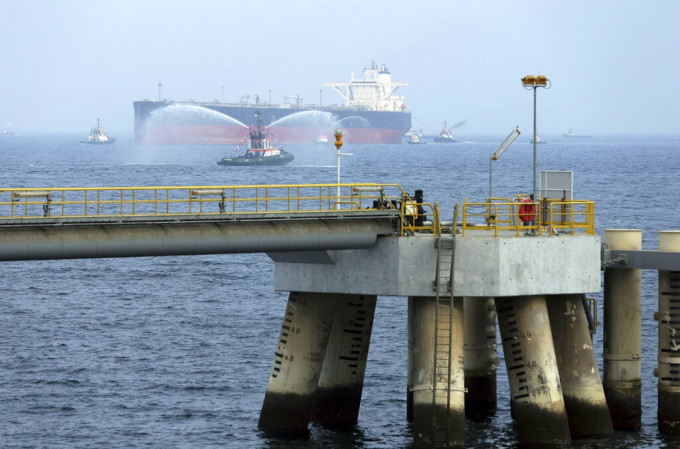阿聯酋的富查伊拉港。AP圖片