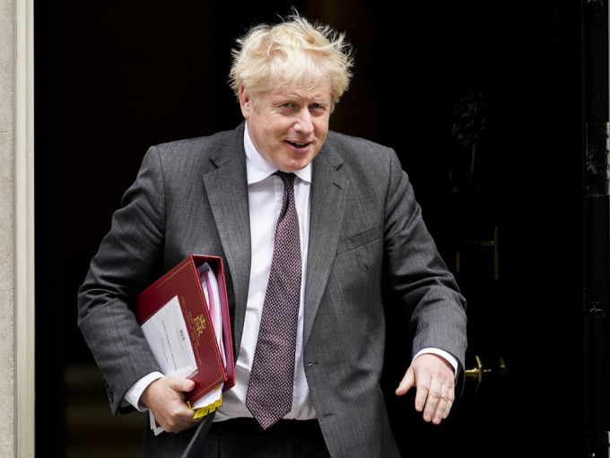 英國首相約翰遜改組內閣。AP圖片