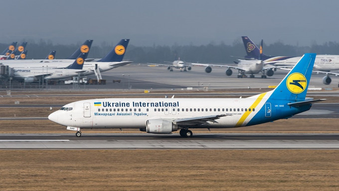 乌克兰国际航空公司被保险公司投绝投保。资料图片