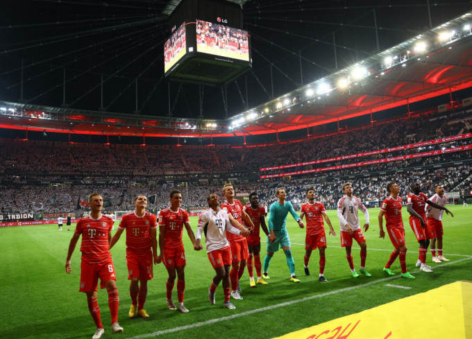拜仁联赛三战全胜，霸气尽现。Reuters