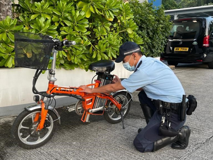 警方一連三天採取行動，打擊道路上駕駛電動單車。