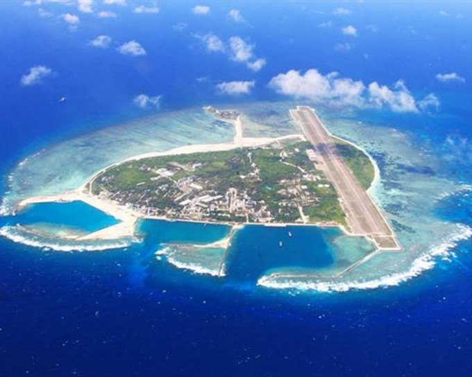 中國及東盟正共同準備一份聲明草案，望解決南海問題。網圖