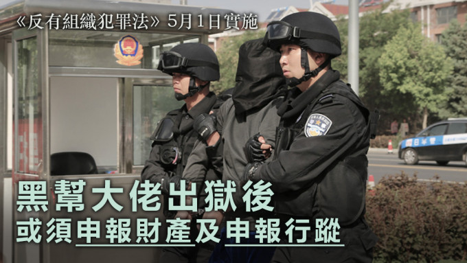 陳遠鑫指出，監察黑老大的行蹤，旨在防止他們重新犯罪。資料圖片