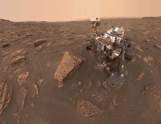 火星探测车好奇号（Curiosity）。AP