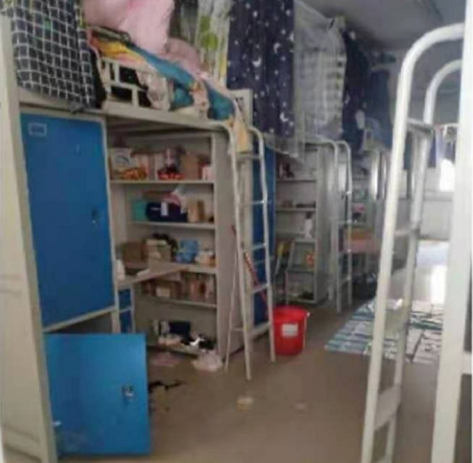 广西南宁职业技术学院女生宿舍发现一具婴尸。网图
