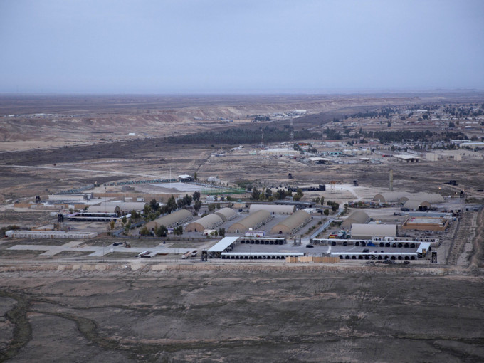 位于伊拉克安巴尔省的美军阿萨德空军基地。AP资料图片