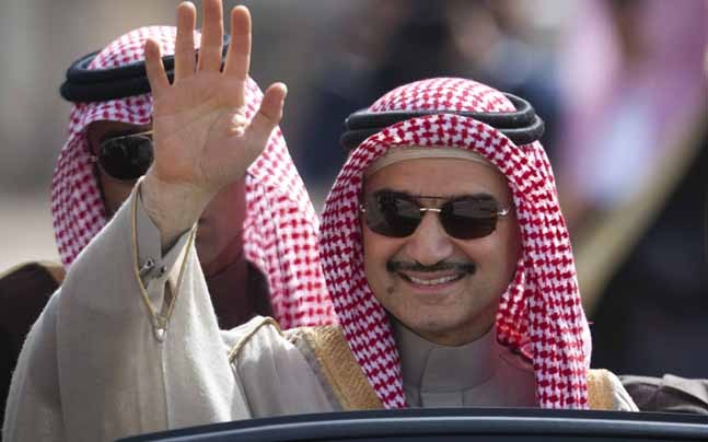 多名王子被捕，其中一人为Prince Alwaleed bin Talal。AP