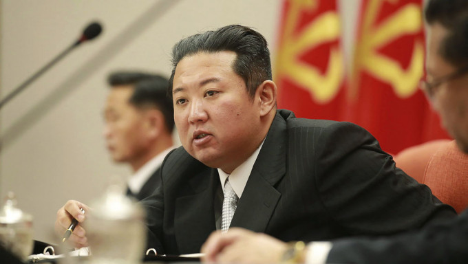 金正恩：长期与美对抗，暗示北韩再启动核试。AP图片