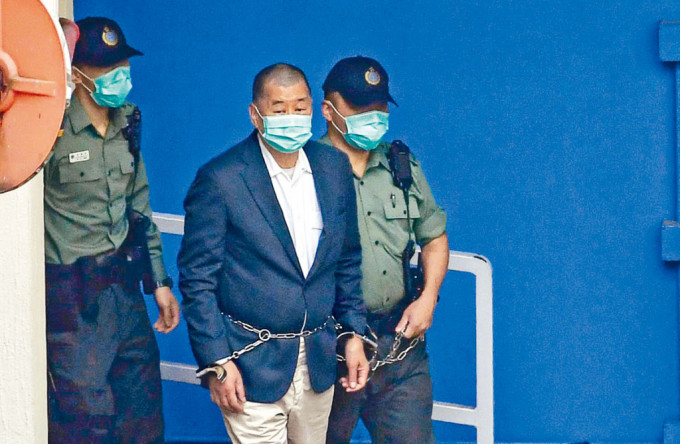 壹傳媒創辦人黎智英涉串謀勾結外國勢力案，訂在12月18日開審。