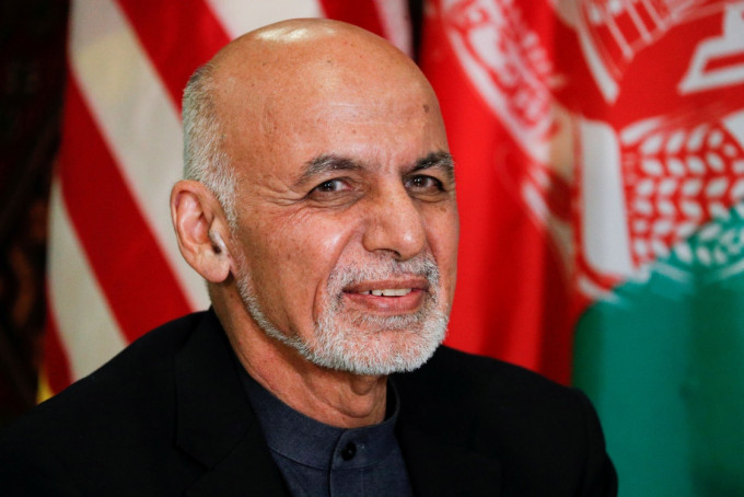 阿富汗总统首发声否认带钱逃亡。路透社资料图片