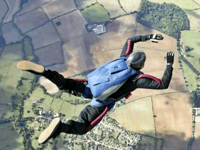 西澳州首府珀斯一名30岁的跳伞好手，在跳下后，降落伞却没有正常打开，导致他直接坠落地面身亡。网图