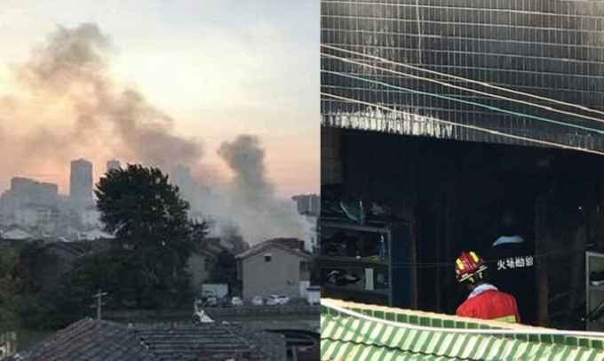 江蘇宿舍大火釀22死，警方發現房門反鎖及有焚燒汽油痕跡。