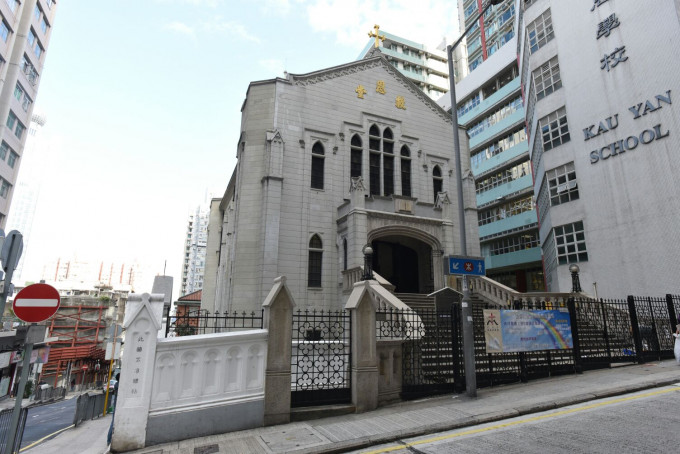 救恩堂被列為香港一級歷史建築。 楊偉亨攝