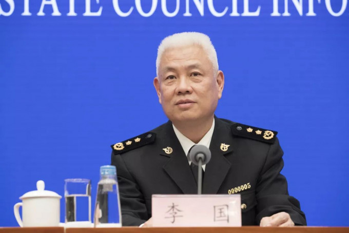 中國海關總署副署長李國。網上圖片