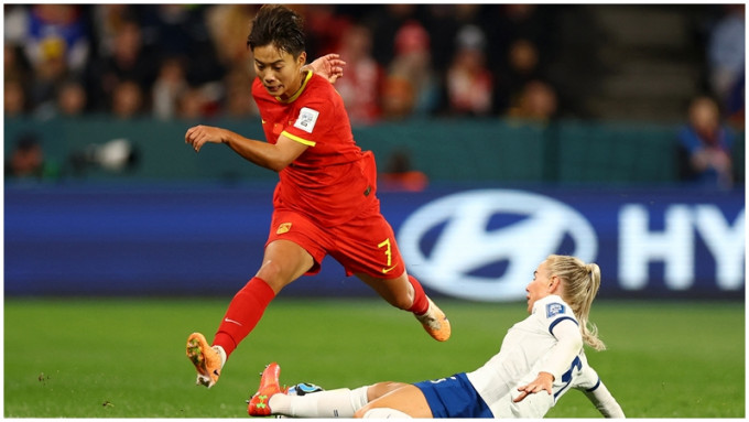 女子世界盃分組賽最後一輪，國家隊1:6敗於英格蘭腳下，無緣晉級16強。REUTERS