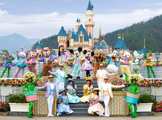 「迪士尼巨星嘉年華」春日盛事展開。香港迪士尼圖片