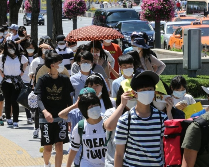 時隔3年，韓國再確診中東呼吸綜合症。網圖