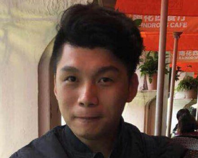 失踪30岁香港男子庄蔓彬。网上图片