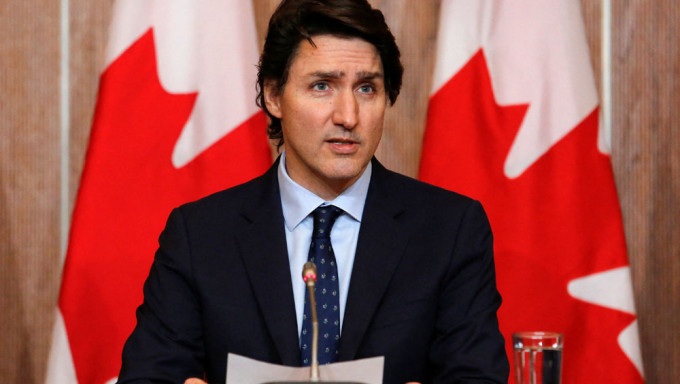 加拿大总理杜鲁多宣布取消紧急状态法。AP图
