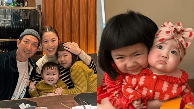 Lucy李元元为妹妹紥孖辫贺1岁生日，被李老母嘲发型似天地线。