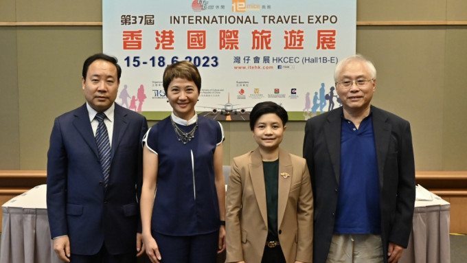 第37届香港国际旅游展将于下周四（15日）开幕、一连4日在湾仔会展举行。黄颂伟摄