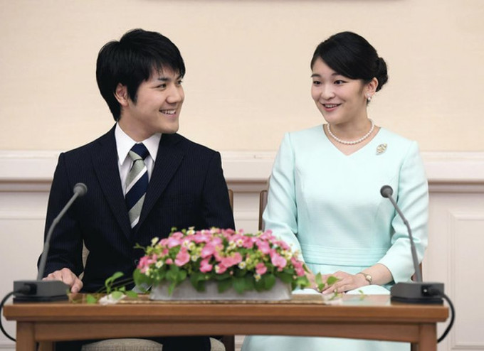 日本真子公主與未婚夫小室圭的婚禮仍未有下文。 AP資料圖片