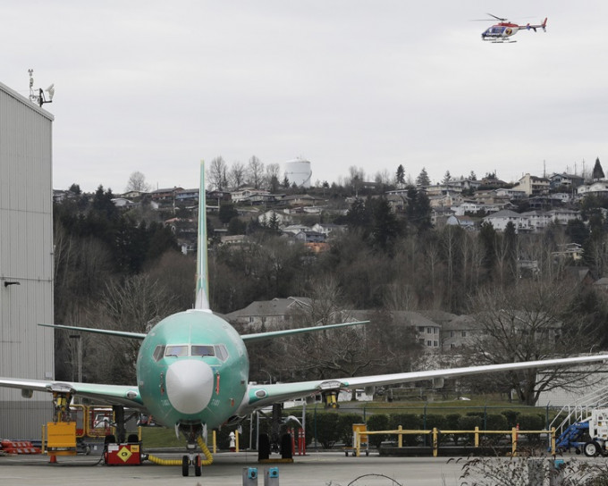 多国暂时禁飞失事的波音737 MAX 8客机。AP