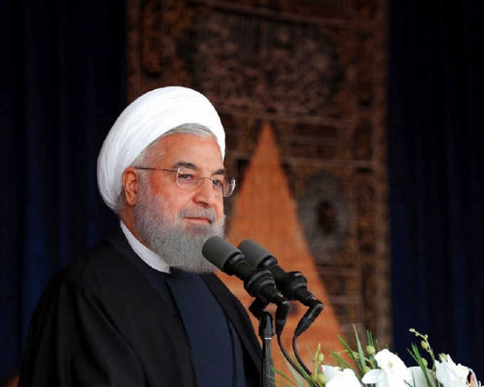 伊朗总统鲁哈尼。AP