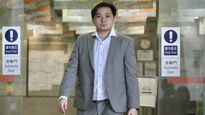 被告蔡炳燊承認去年5月1日於大潭峽懲教所當值期間犯案。陳浩元攝