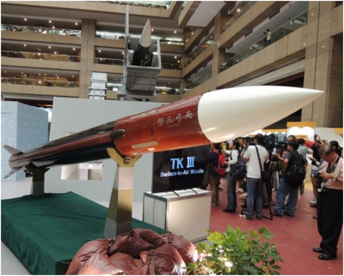军方的TSMFS飞弹至今未曾曝光。图为台湾自制的天弓三型飞弹。自由时报