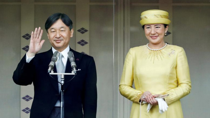日本天皇夫婦。AP資料圖片