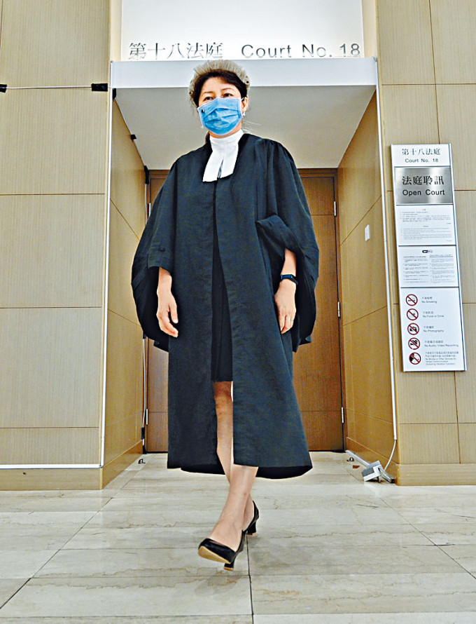 ■署任刑事檢控專員楊美琪獲上訴庭法官薛偉成批准，成為專業大律師。