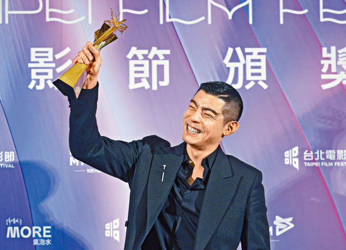 王柏杰凭《疫起》，早前在台北电影节获封影帝。