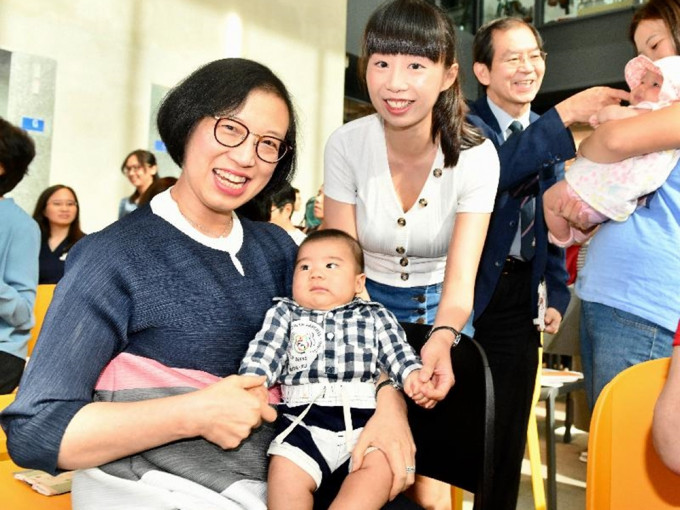 陈肇始于2019年出席「国际母乳哺育周2019」。网志图片