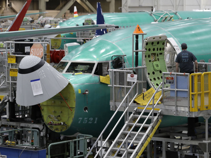 當地時間27日上午，波音公司發佈737MAX機型軟件升級計劃。AP