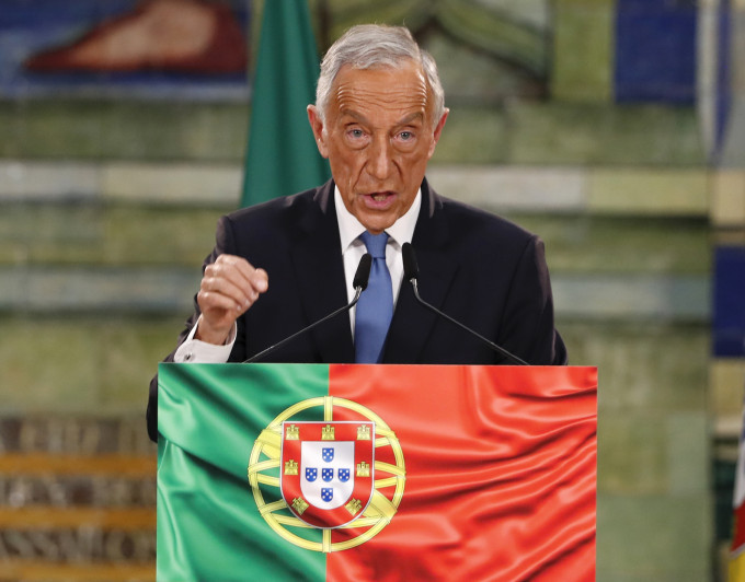 葡萄牙總統德索薩成功連任。AP