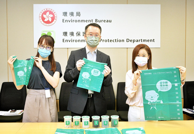 環保署副署長陸嘉健表示，政府內部目標以2023年年中起實施垃圾收費。陳浩元攝