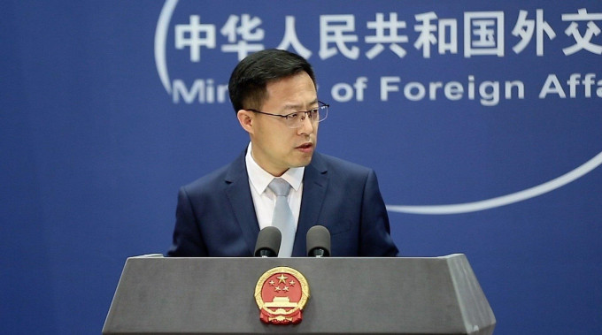 北京外交部发言人赵立坚表示，已经采取必要的反制措施。网上图片