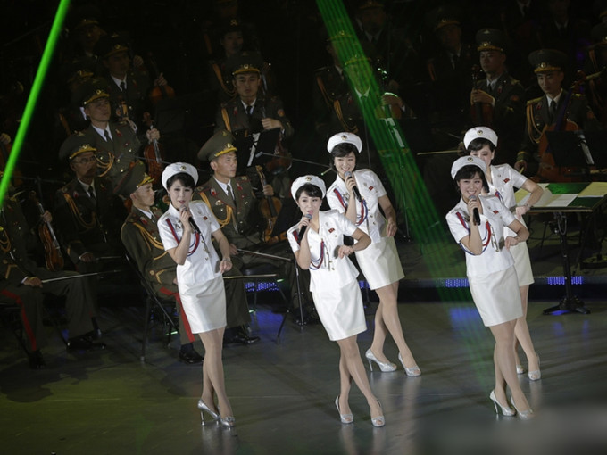 4年前突被叫停演出的北韓知名牡丹峰樂團，將於12月3日再度訪華。　網圖