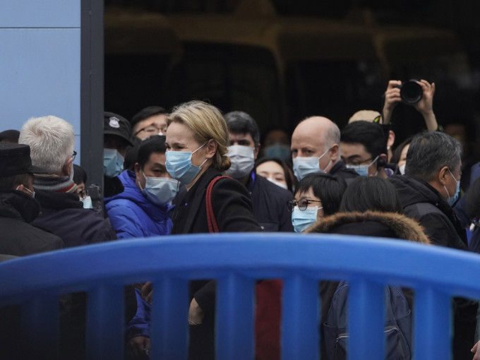 世界衛生組織（WHO）近期赴武漢調查新冠肺炎病毒源頭。AP資料圖片