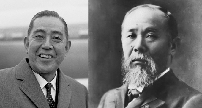 岸信介（左）和伊藤博文在擔任日本首任期間曾遇刺。（網上圖片）