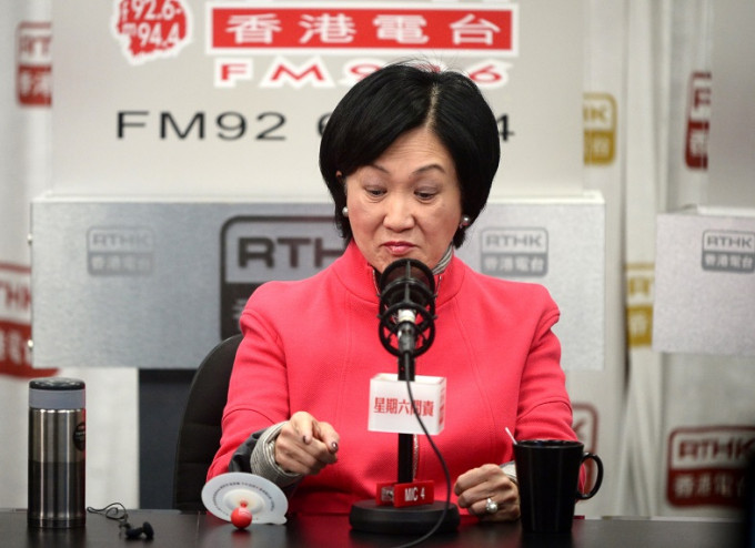 叶刘淑仪表示，会与其竞选办将继续积极约见不同界别、政党及组织。资料图片