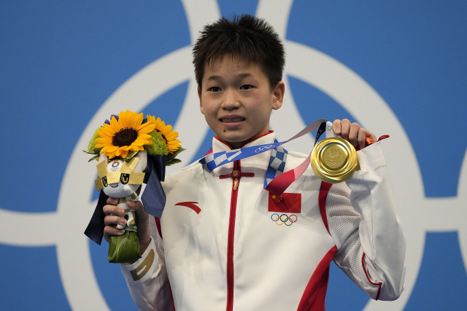 全红婵是伏明霞之后，中国跳水队历来第二年轻的奥运金牌得主。Reuters