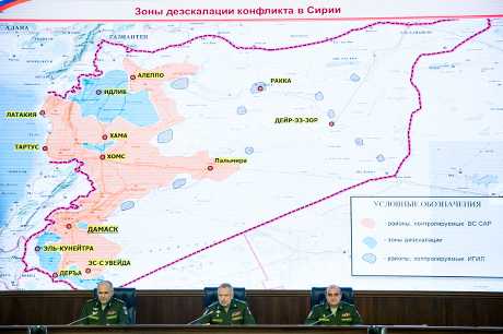 俄土伊3国达成协议在叙利亚反政府叛军控制的大部分地区内设立「安全区」。AP