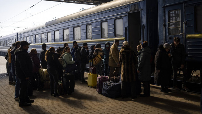 乌克兰已停止与白俄罗斯的铁路来往。美联社资料图片