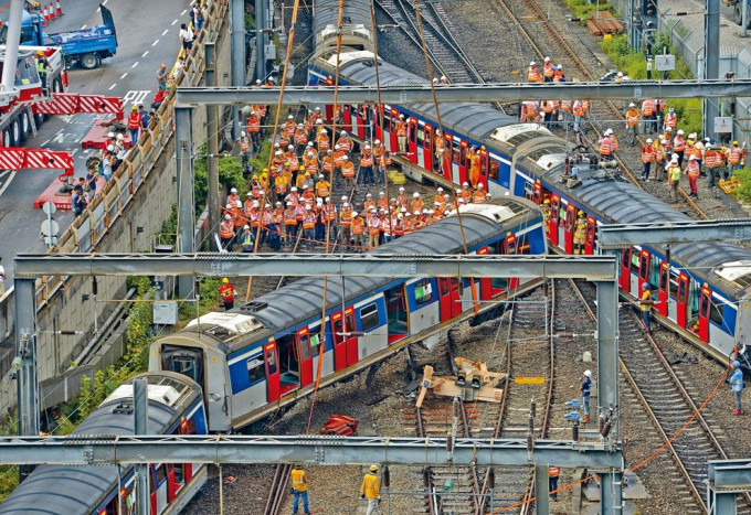 立法會鐵路事宜小組委員會，討論去年9月東鐵綫列車紅磡站出軌事故。資料圖片